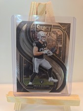 2024 Panini Select - Premier Level Brock Bowers #118 Silver Prizm (RC)