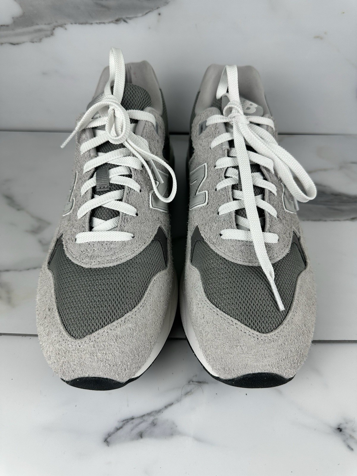 SAOLA New Balance 580 Sneakers Sportive Classiche Uomo Raincloud Grigio Nero Taglia 11 5 D