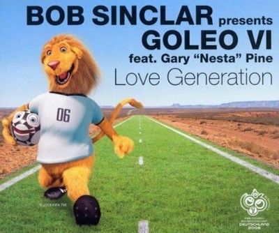 Love Generation CD Bob Sinclar presents Goleo VI featuring Gary Pine - New