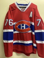 Sz 50 P.K. Subban Montreal Canadiens NHL Hockey Jersey Authentic Reebok