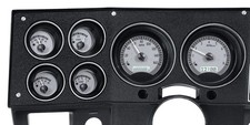 Dakota Digital 1973-87 Chevy Pickup Vhx Instruments Silver W White Vhx73cpusw Dakota Digital 1973-87 Chevy Pickup Vhx Instruments Silver W White Vhx73cpusw