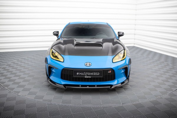 Front Ansatz V.3 FüR Toyota GR86 Mk1 Frontspoiler Spoilerschwert Schwarz-image