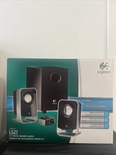  Slightly Used Logitech LS21 2.1 Computer Stereo Speaker System