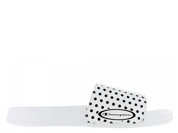 Горка для катания на лыжах Champion Legacy Damenschuhe Badelatschen S10640WW006 IBIZA SLIDE Wei 4990₽