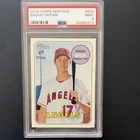 2018 Topps Heritage High Number Shohei Ohtani Rookie #600 PSA 9 Angels MLB