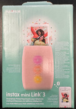 Fujifilm Instax Mini Link 3 Lightweight Smartphone Printer Rose Pink 