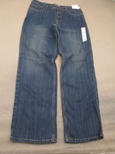 NWT Cat Jack Size 16 Boys Blue 100 Cotton Straight Pockets Casual Jeans 214
