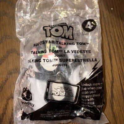 2016 Superstar Talking Tom #4 McDonald s Happy Meal Toy