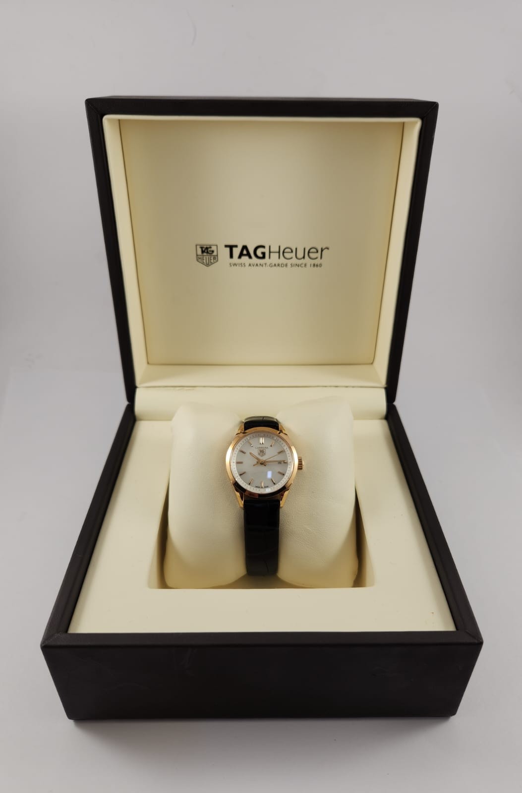 TAG HEUER WV1440 FC8181. 18CT ROSE