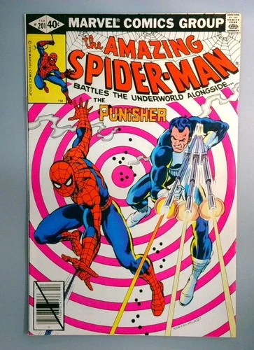 Amazing Spider-Man #201 FN/VF Punisher Marvel 1979