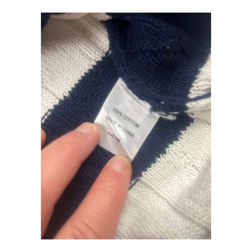 APPLESEED'S Petite Strickpullover Gr. PXL marine weiß Zopfmuster Neu mit Etikett klassisch - Bild 3 von 8