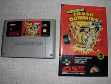 Thumbnail of ebay&reg; auction 366043714633 | Super Nintendo Spiel The Incredible Crash Dummies Modul & Spielanleitung 