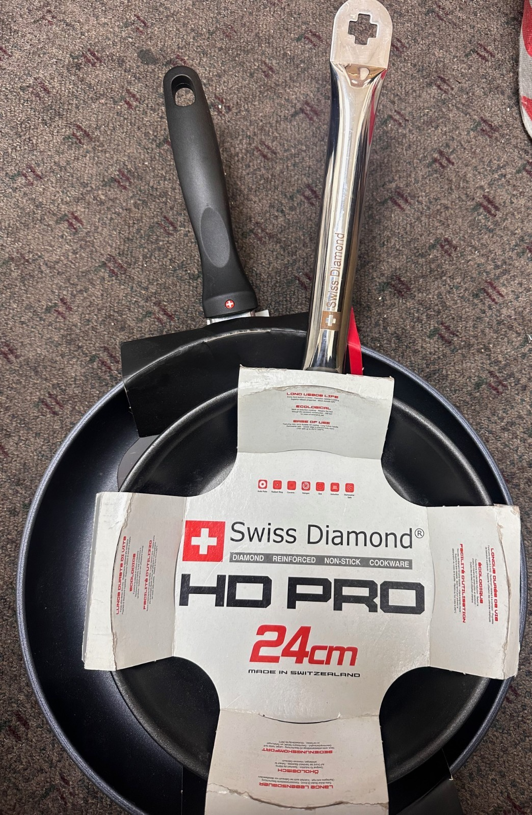 Set of TWO SD professional Non Stick Fry Pans