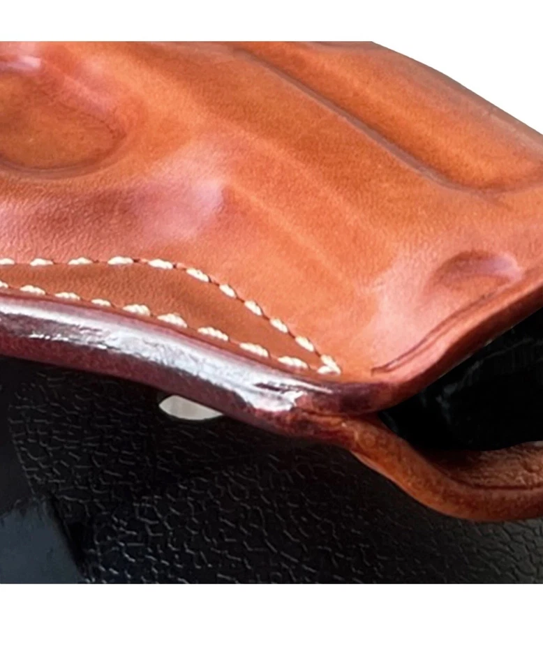 Fits Kahr K-9 SW45/P45 3.6”BBL Leather Paddle Holster With Open Top #1112# - Image 4 of 4