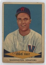 1954 Red Heart Eddie Yost 7xr