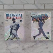 Topps 1999 Ken Griffey Jr. Seattle Mariners Insert Card Lot 2 Perennial/Power