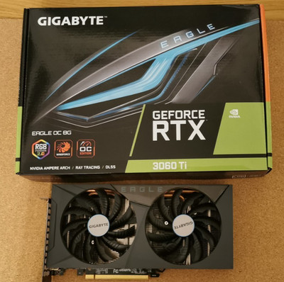 GIGABYTE GeForce RTX 3060 Ti GAMING OC 8G (rev. 2.0) 8GB GDDR6 Grafikkarte