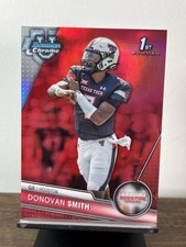 2023 Donovan Smith Bowman Chrome Red Refractor /5 #178 (RC)