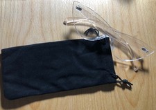 Yoela Clear UV400 Catseye Sunglasses Uva Protection. Polarized. New With Case