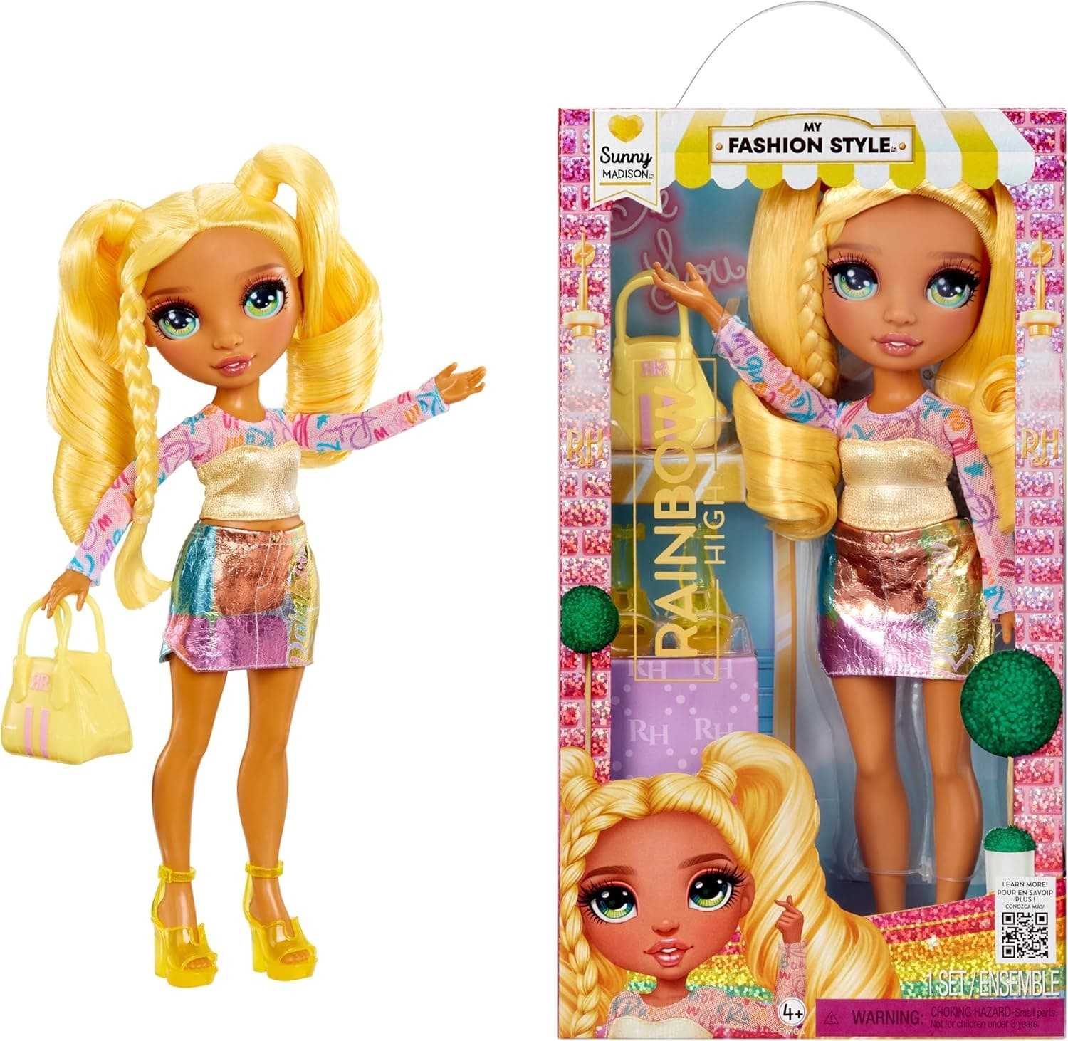 Rainbow High My Fashion Style Doll Sunny 28cm Fashion Doll