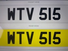 WTV 515 REG NUMBER ON RETENTION WILLIAM WILL BILLY WENDY WADE WESLEY TV REPAIRS