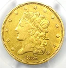 1836 Classic Gold Half Eagle $5 Coin - Certified PCGS VF Details - Rare!