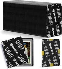 Ding Defend 110-Pack Trading Card Protector Shipping - 3.5 x 4.5 Inch Black Hobb