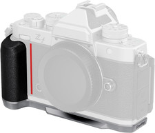 Silicone L-Shape Grip for Nikon Z F Built-In Quick Release Plate for Arca and Wr