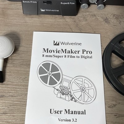 た*た様 Wolverine MovieMaker Pro 8mm Super8 Wolverine 8mm & Super 8 Reels to Digital MovieMaker Pro Film