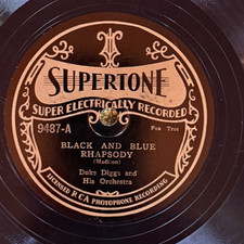 Supertone 9487 Alphonse Trent THE NIGHTMARE rare and Hot! Jazz E 78 rpm HEAR E