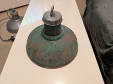 Factory Lux Ceiling Lights x 3 Silver, Black and Copper, Accessories, Bulb.