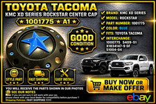 Kmc Xd Series Rockstar Blue Wheel Center Cap For Toyota Tacoma 1001775 A1