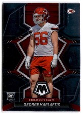 2022 Mosaic #377 George Karlaftis RC - Rookie Card Kansas City ID:70992. rookie card picture