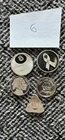 5 One-Gram Silver Bars Lot of 5 Random Silver Bars