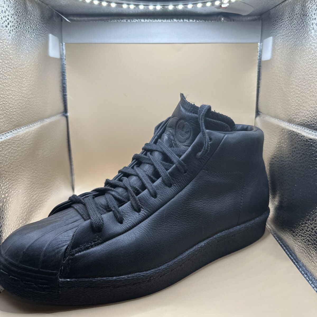 Size 7.5 - adidas Pro Model 80s x wings+horns Core Black Size 7.5 - adidas Pro Model 80s x wings+horns Core Black