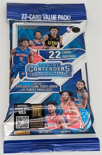 2023-24 Panini Contenders NBA Baloncesto Fat Pack Violonchelo Caja-Victor Wembanyama? - Imagen 2 de 4