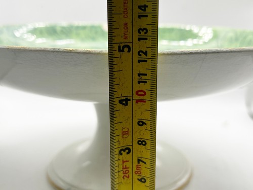VINTAGE CAKE SANDWICH STAND PLATE SERVING DISH PEDESTAL CLASSICAL DESIGN - Picture 11 of 11