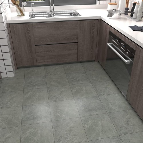 12"X12" Grey Marble Vinyl Tile Stickers Peel and Stick Tiles for Floor Walls New - Bild 7 von 7