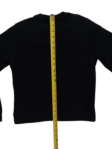 Nike boy's black long-sleeve sweatshirt with pouch pocket size M - Picture 7 of 8