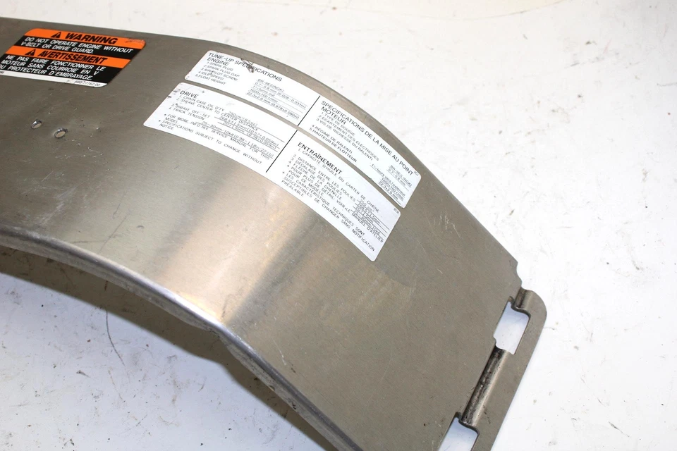 2001 Yamaha Vmax 500 Oem Belt Cover 8CR-77311-10-00 SY117 - Image 4 of 4