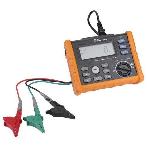 PEAKMETER MS5910 Resistance Meter Auto/Manual Range RCD Loop Resistance Tester - Bild 2 von 6