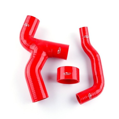 Red Fit Subaru WRX GDB VER 7-9 Y-pipe 2000-2006 Silicone Intercooler Turbo Hoses - Picture 2 of 14