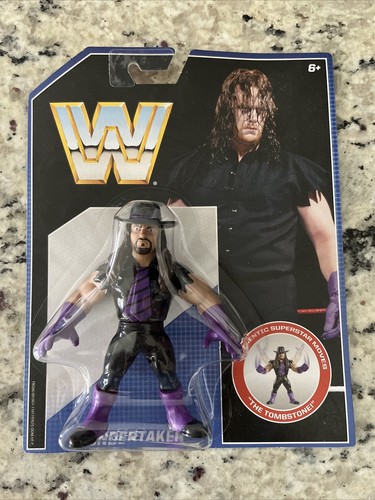 The Undertaker 2016 WWE WWF Hasbro Retro Action Fi...
