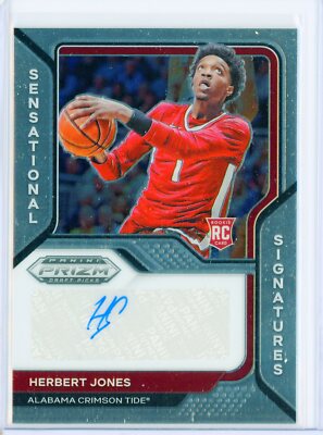 【PSA10】Panini Prizm 2022 Auto ヌートバー RC 2021-22 Panini Prizm Draft HERBERT JONES AUTOGRAPH AUTO RC Pelican