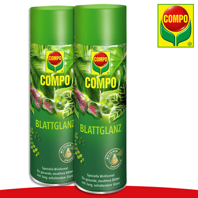 COMPO 2 x 300 ml Blattglanz Pflege Spray Orchideen Grnpflanzen Bltter  Schutz 4008398240257| eBay