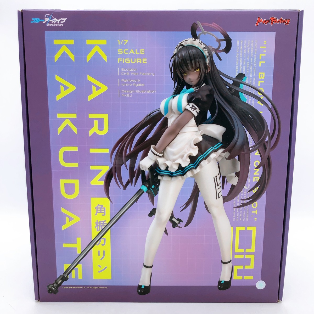 Blue Archive Karin Kakudate 1/7 Scale Figure Max Factory Japan NEW