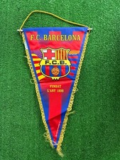 Gagliardetto Pennant BARCELLONA No Match Worn Camiseta Shirt Trikot No Maradona