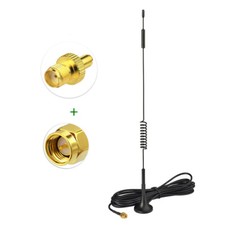 Adattatore antenna base magnetica 4G LTE 7dBi SMA 3M &TS9 per Huawei E589 E392 E5776