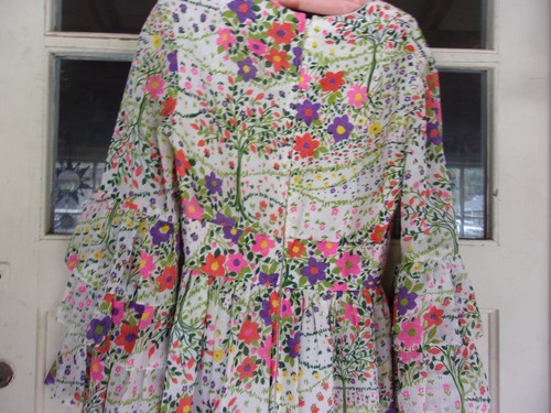 Lot 5 Vintage Maxi Dresses 1960s 70s Hippie Mod Boho Midcentury Prairie - Picture 22 of 22