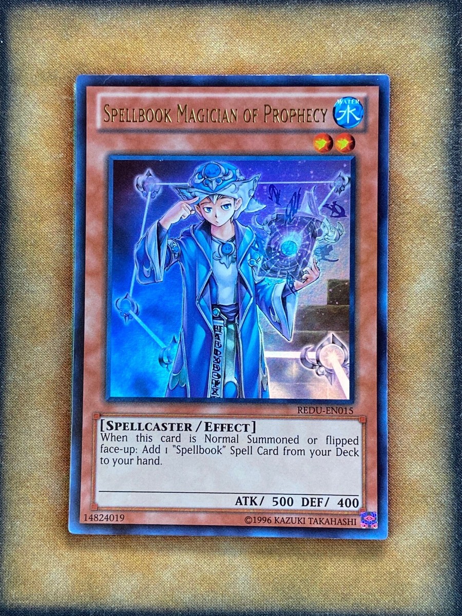 Yugioh Spellbook Magician of Prophecy REDU-EN015 Ultra Rare NM Yugioh Spellbook Magician of Prophecy REDU-EN015 Ultra Rare NM